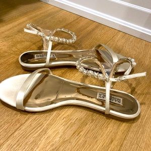 Badgley Mischka Klare Flat Sandal